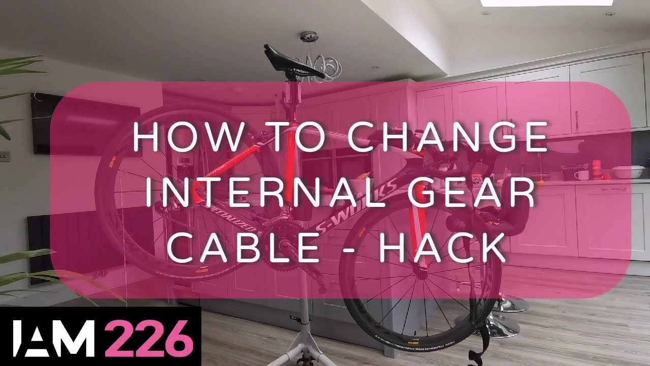 Changing Internal Gear Cable hack (S-Works Tarmac)