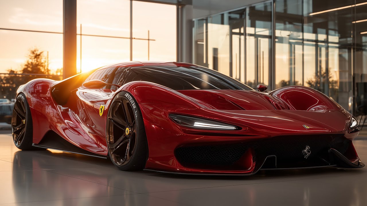 Ferrari F80 – 1200-сильный гибридный монстр от Ferrari!
