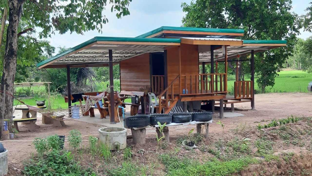 บ้านหลังน้อยกับสวนผสม!!นอนกินลมชื่นชมธรรมชาติ..