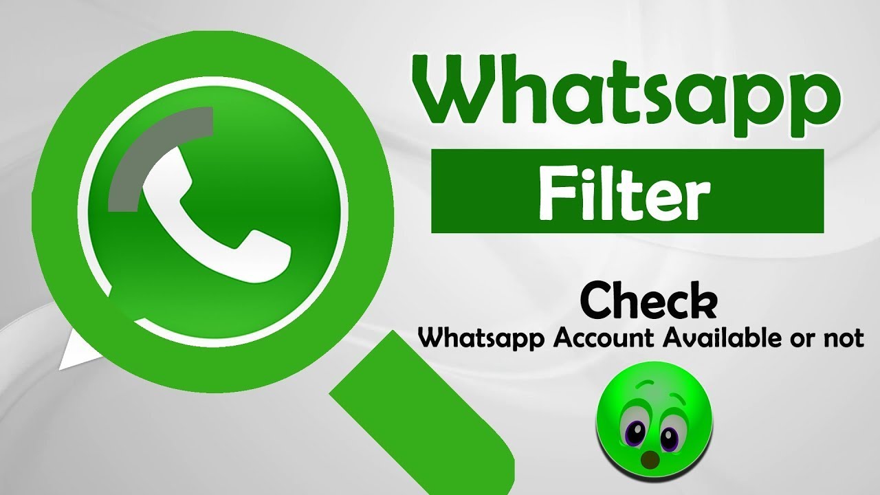 WhatsApp Number Filter Software