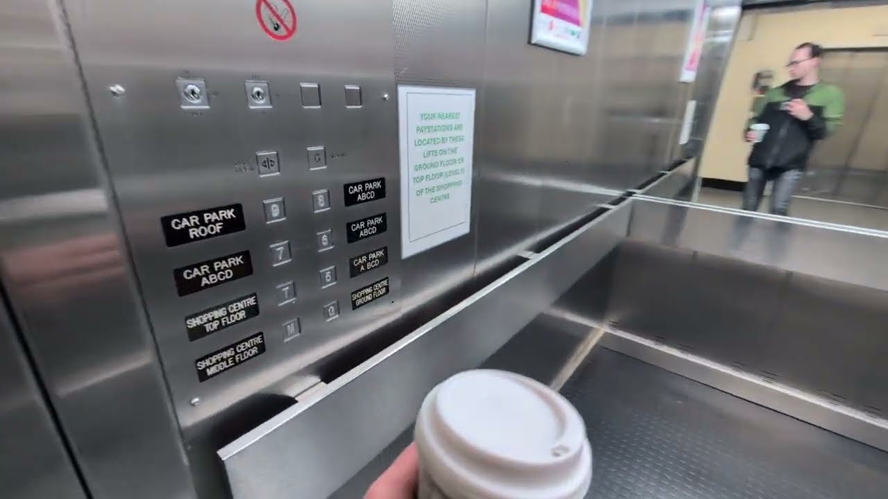 Industrial Logistics Elevators at the Stephen's Green Shopping Centre, Dublin, Ireland