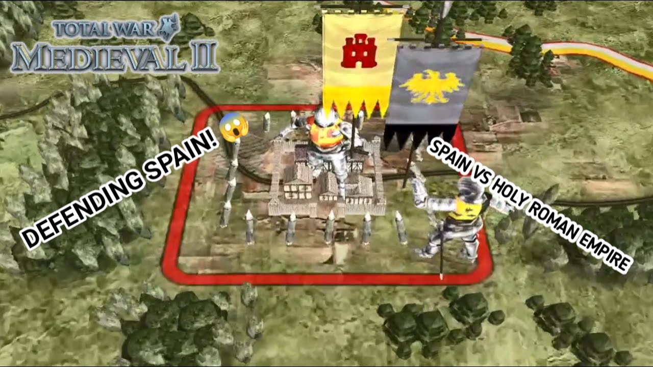 Defending Spain Against a Massive Siege  Medieval II Total War