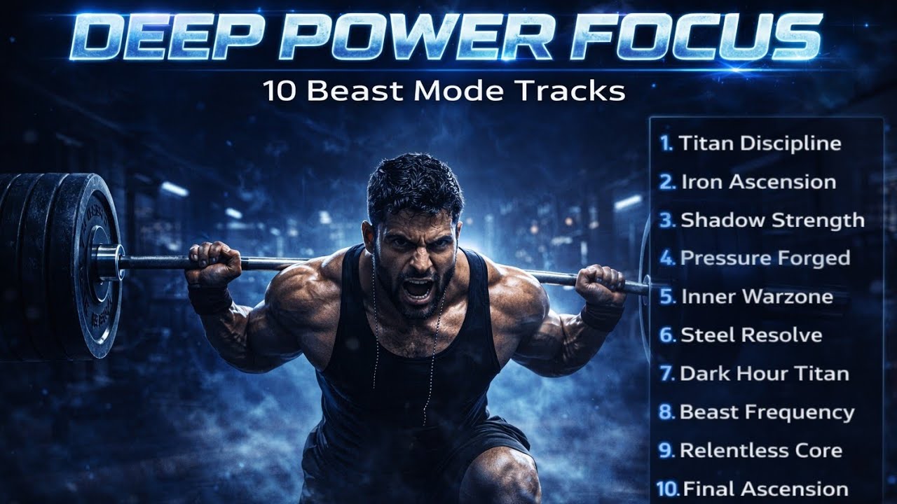 Deep Power Focus 🔥 10 Gym Motivation Tracks | Intense Beast Mode Workout Music 2026