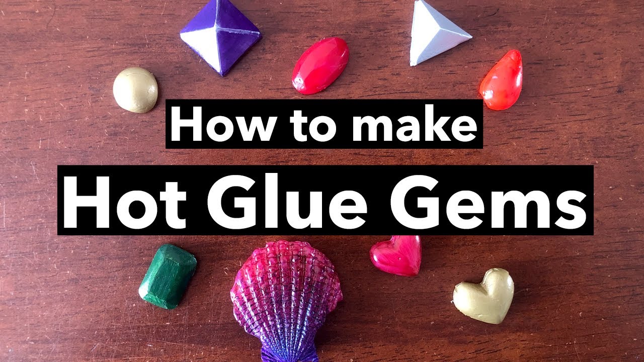 How to make Hot Glue Gems | DIY Craft Tutorial for cosplay, halloween & costumes