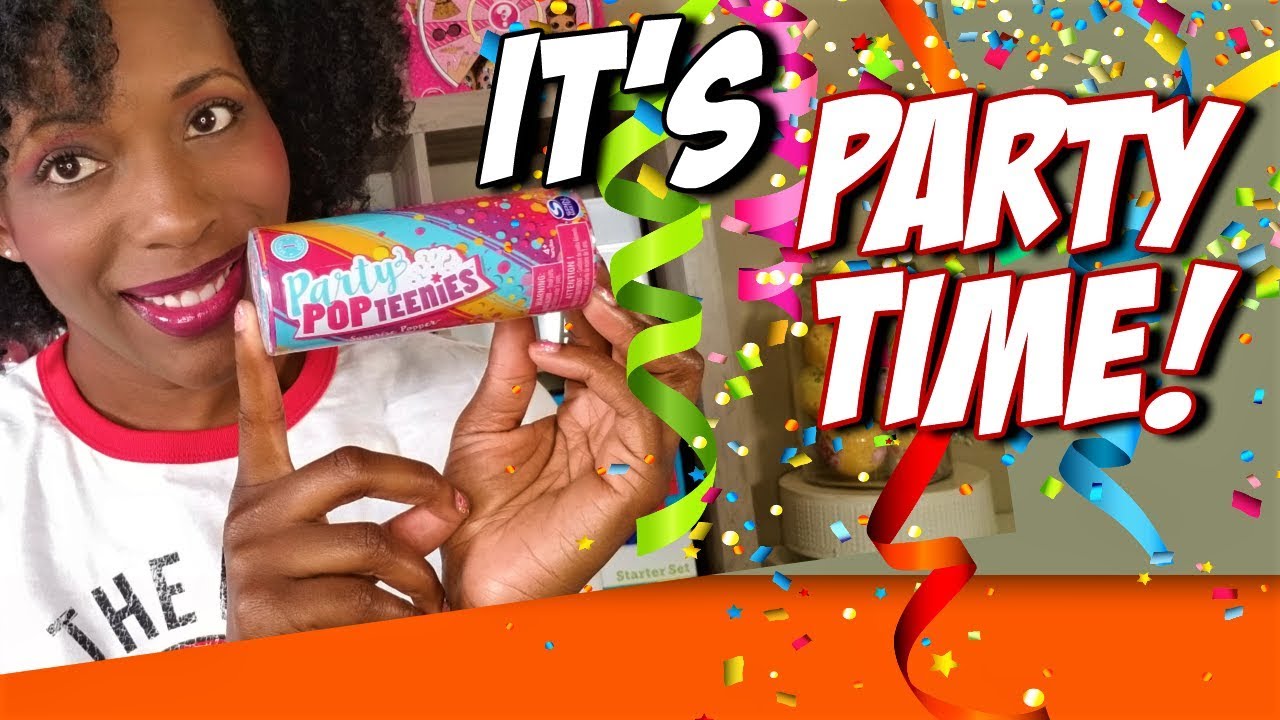 UNBOXING PARTY POPTEENIES | SURPRISE POPPERS!