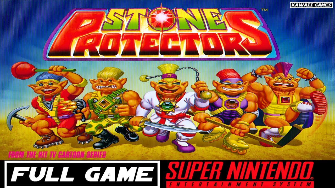 Stone Protectors [SNES] Gameplay Walkthrough FULL GAME [4K60ᶠᵖˢ🔴]