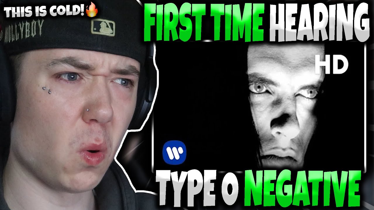 Поклонник хип-хопа впервые слышит «Type O Negative — Black No 1» | Неподдельная реакция