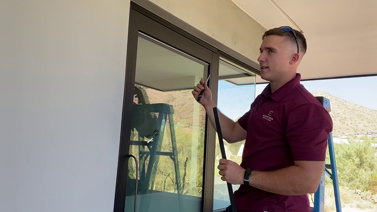 Adjusting A Continuous Hinge Door