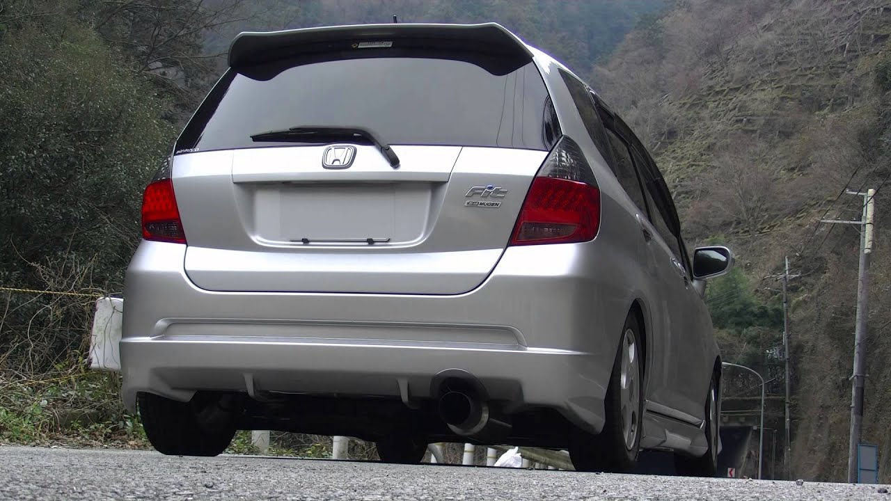 ホンダフィット VTECサウンド チタンルージュ Honda Fit / Jazz Titan Exhaust Sound