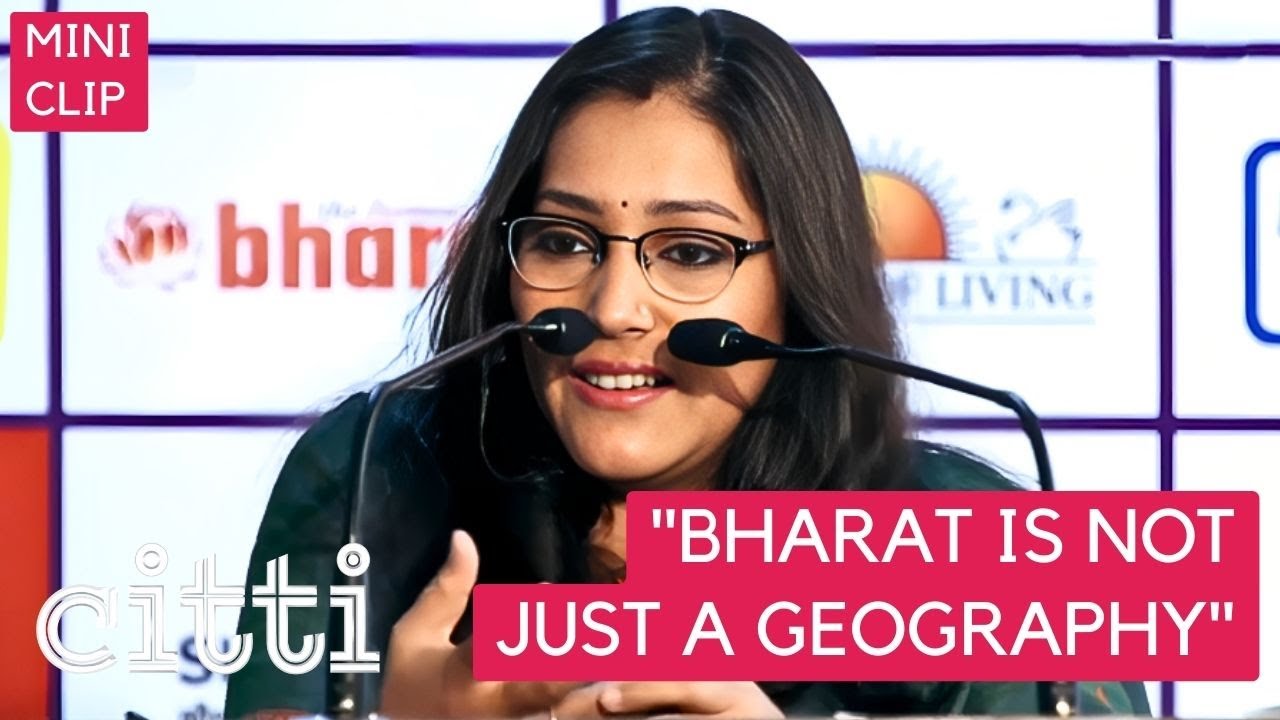 An emotional Shubhrastha beautifully talks about her love for India
