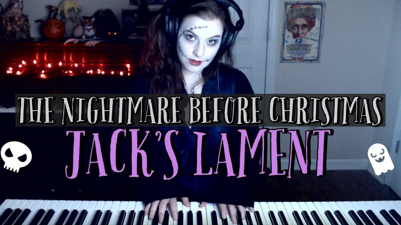 Jack's Lament Piano Karaoke The Nightmare Before Christmas - Danny Elfman