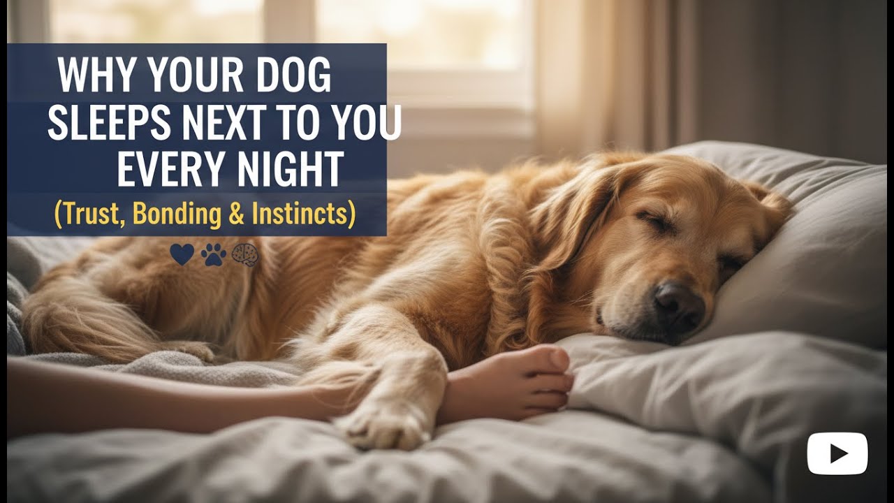 Why Your Dog Sleeps Next to You Every Night (Trust, Bonding & Instincts)