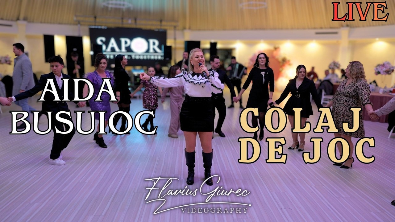 Aida Busuioc - Colaj de JOC | Botez Beatrice | Live 2026