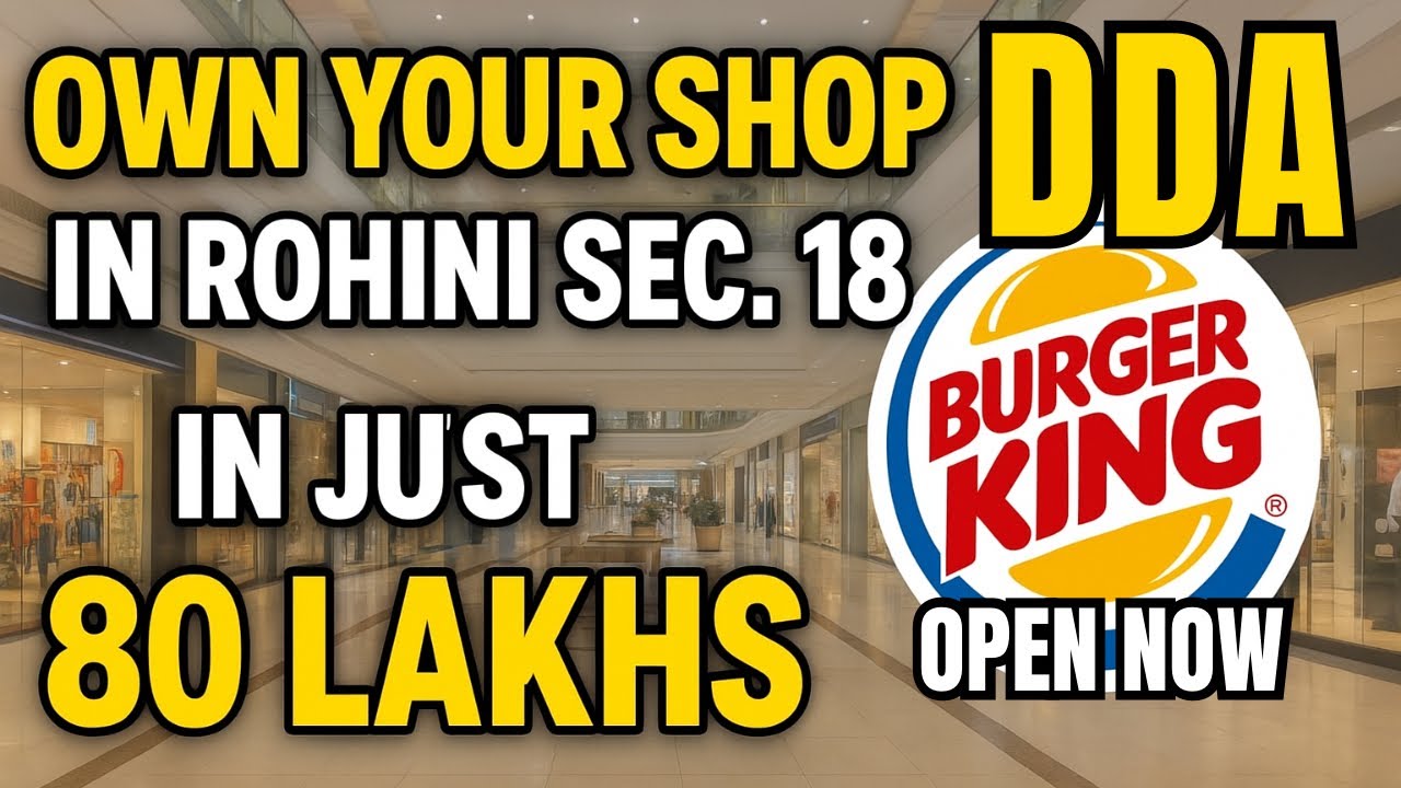 Lockable shop in Rohini || DDA SHOP FOR SALE || FREEHOLD SHOP || ￼