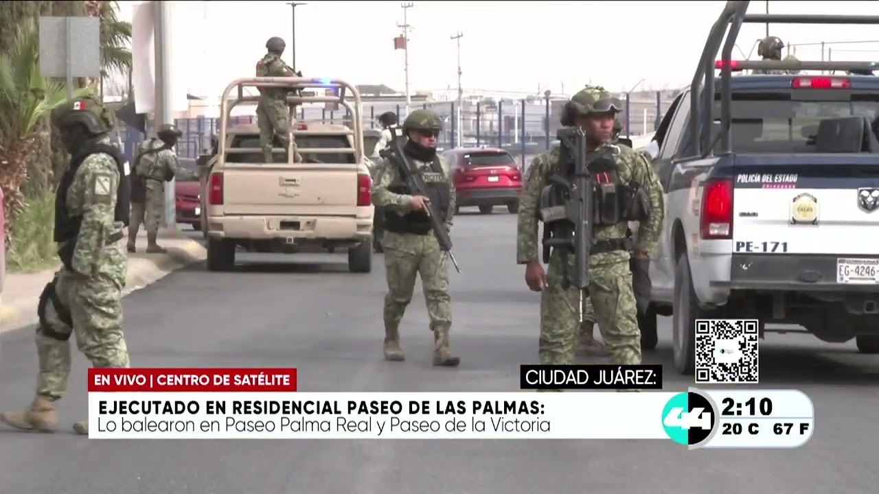 Ejecutado en residencial Paseo de las Palmas