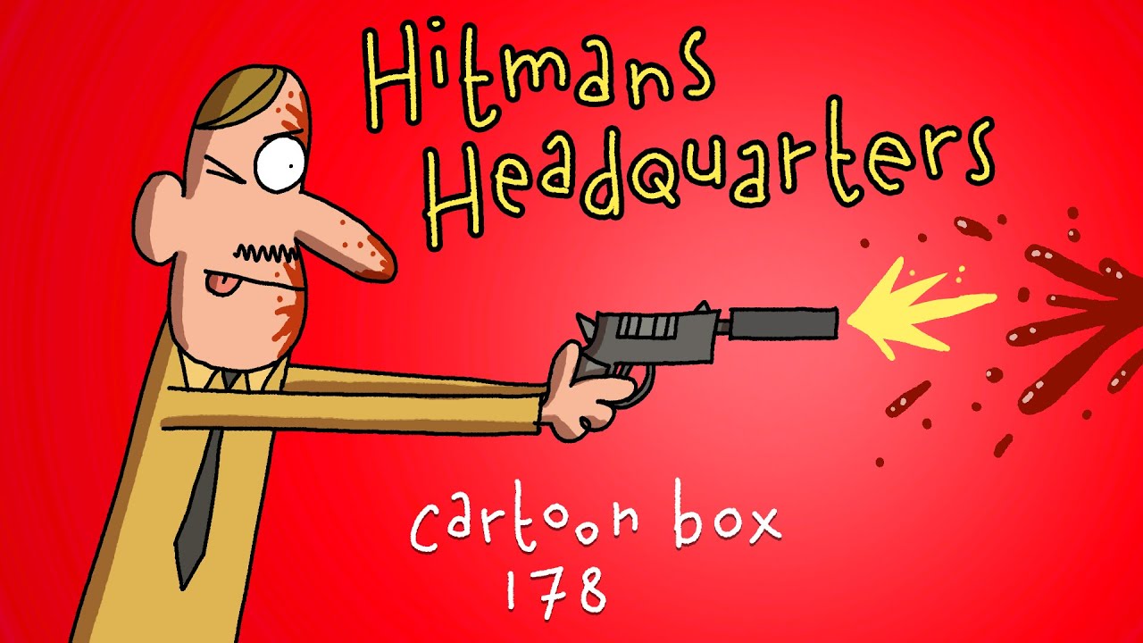 Hitmans Headquarters | Cartoon Box 178 | by FRAME ORDER | Assassin cartoon