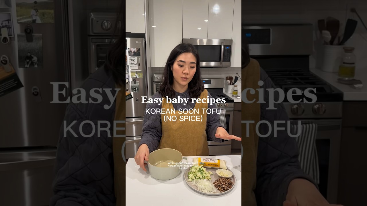 5-minute no spice soft tofu soup for babies