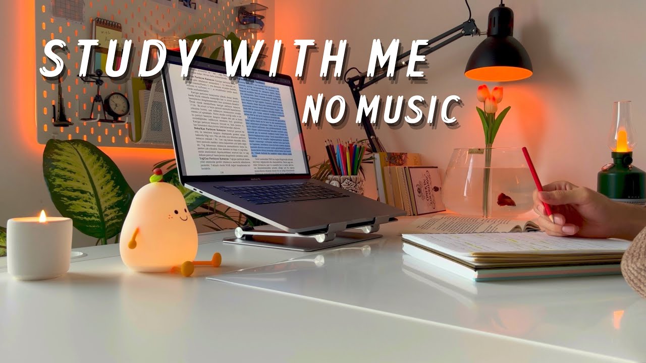 3-HOUR STUDY WITH ME | Soft Rain Sounds | Pomodoro 50/10 | Deep Focus