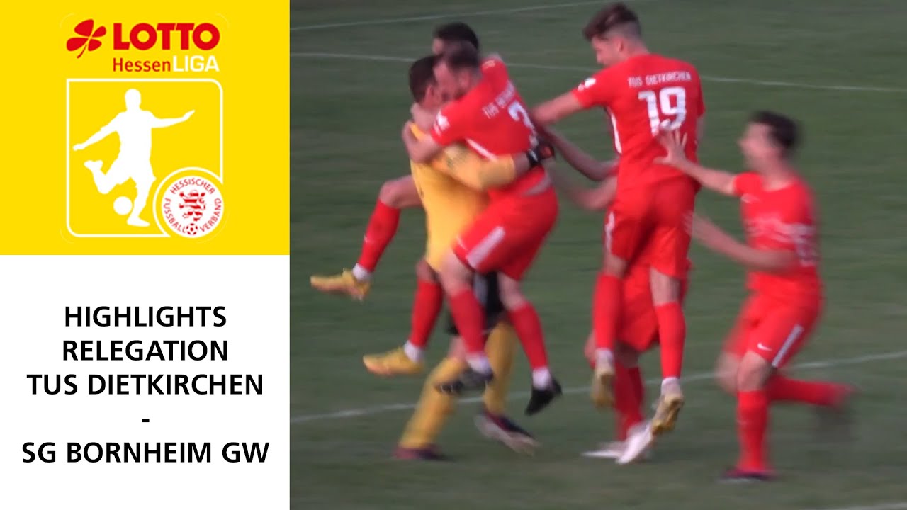 Relegation Finale LOTTO Hessenliga: SG Bornheim Grün-Weiss - TUS Dietkirchen