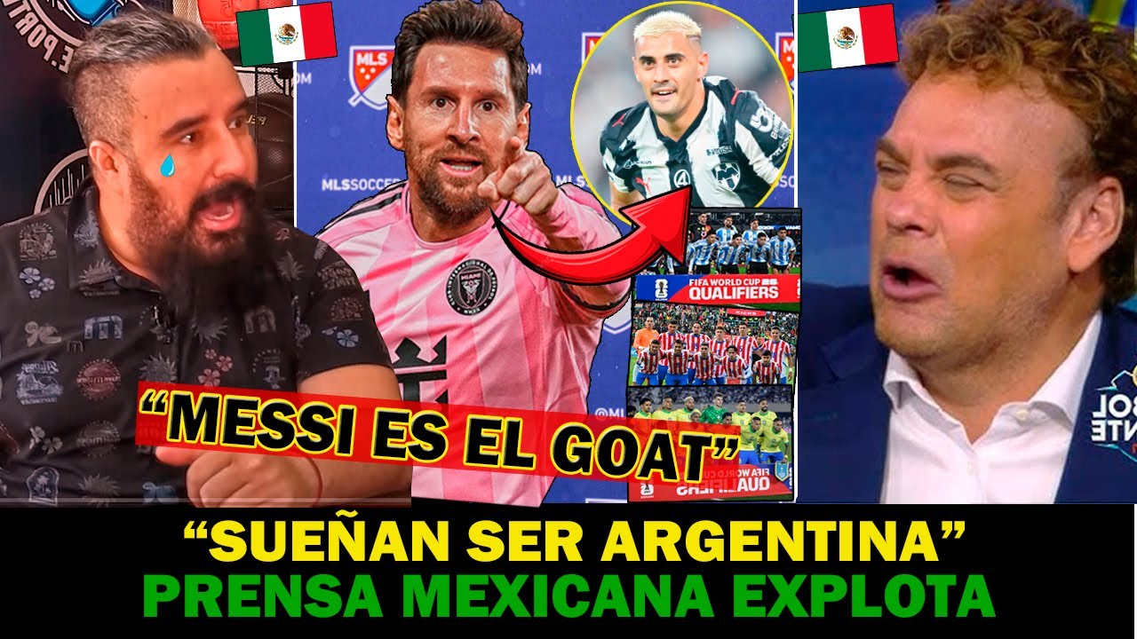 🔴MEXICANOS SUEÑAN JUGAR Como ARGENTINA 