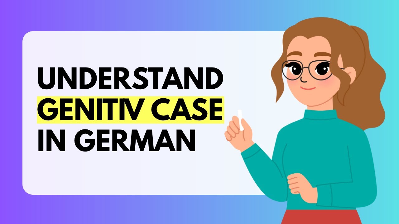 Genitive German Case Explained | German A1 | German Grammar | Learn German