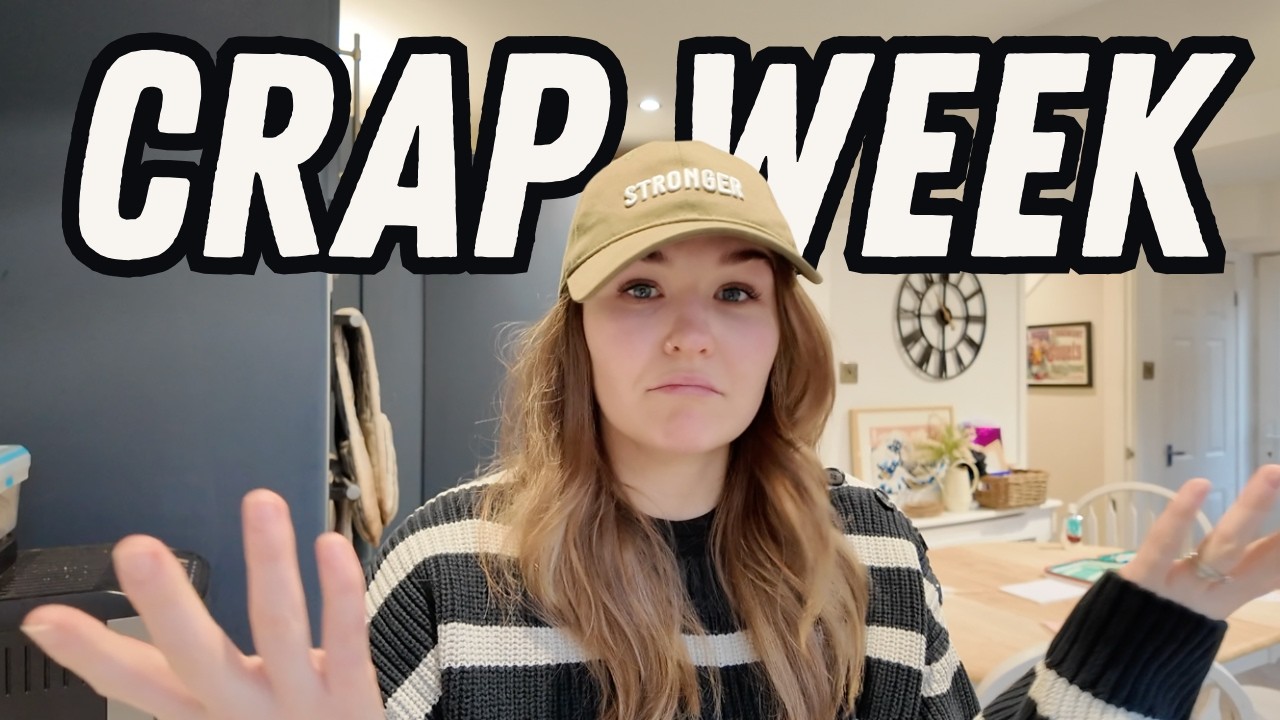 a bit of a crappy week