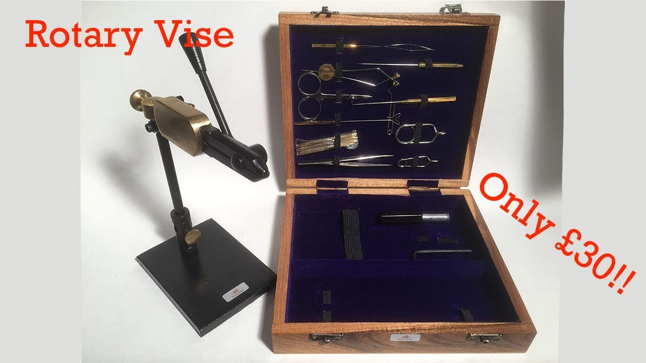 £30 Fly Tying Rotary Vise ?!? FlyCast LTD