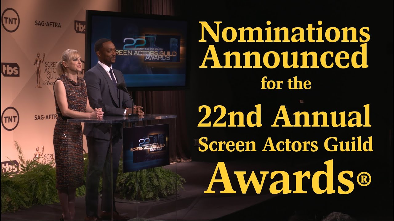 22nd Annual SAG Awards® Nominations Announcement