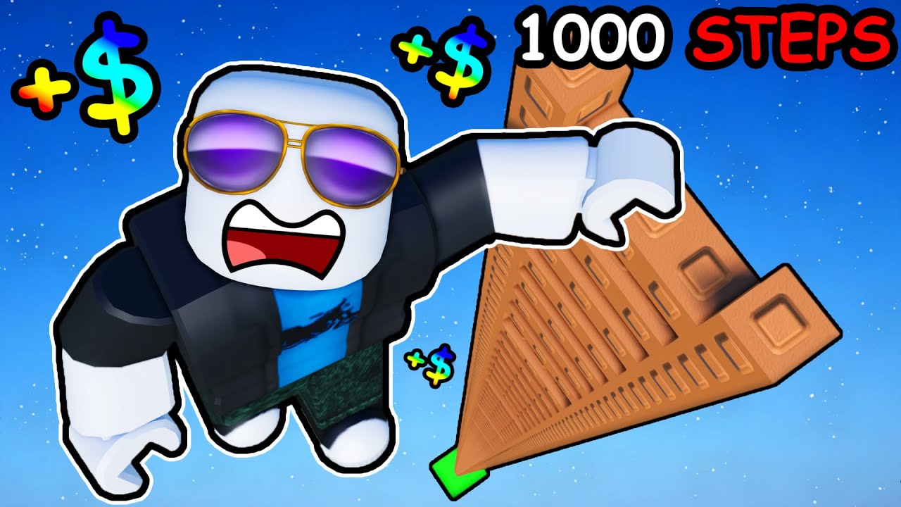 making BILLIONS climbing a LADDER in Roblox...