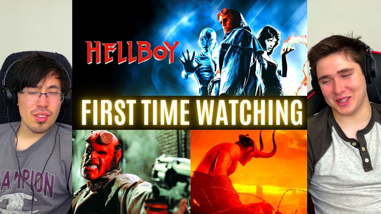 *Hellboy (2004)* BEST SUPERHERO EVER?? (First Time Watching) Superhero Movies