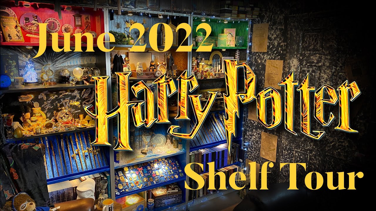 EXCLUSIVE - HARRY POTTER FULL ACCESS JUNE 2022 BOOKSHELF TOUR | VICTORIA MACLEAN