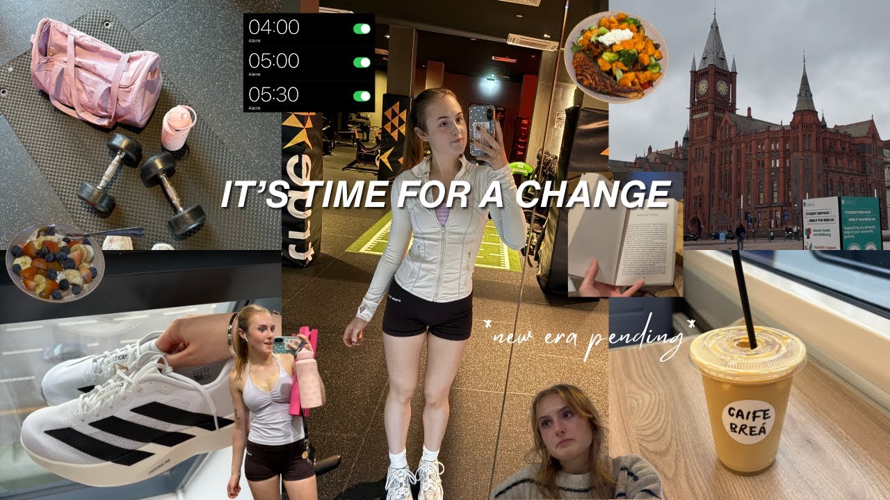 DROPPING OUT OF UNI | productive week figuring my life out, marathon training & healthy habits