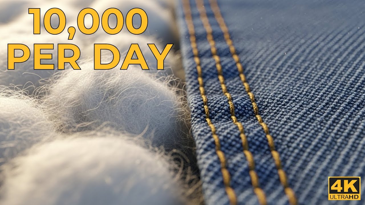 Inside a Mega Factory: Manufacturing 10,000 Pairs of Jeans Per Day