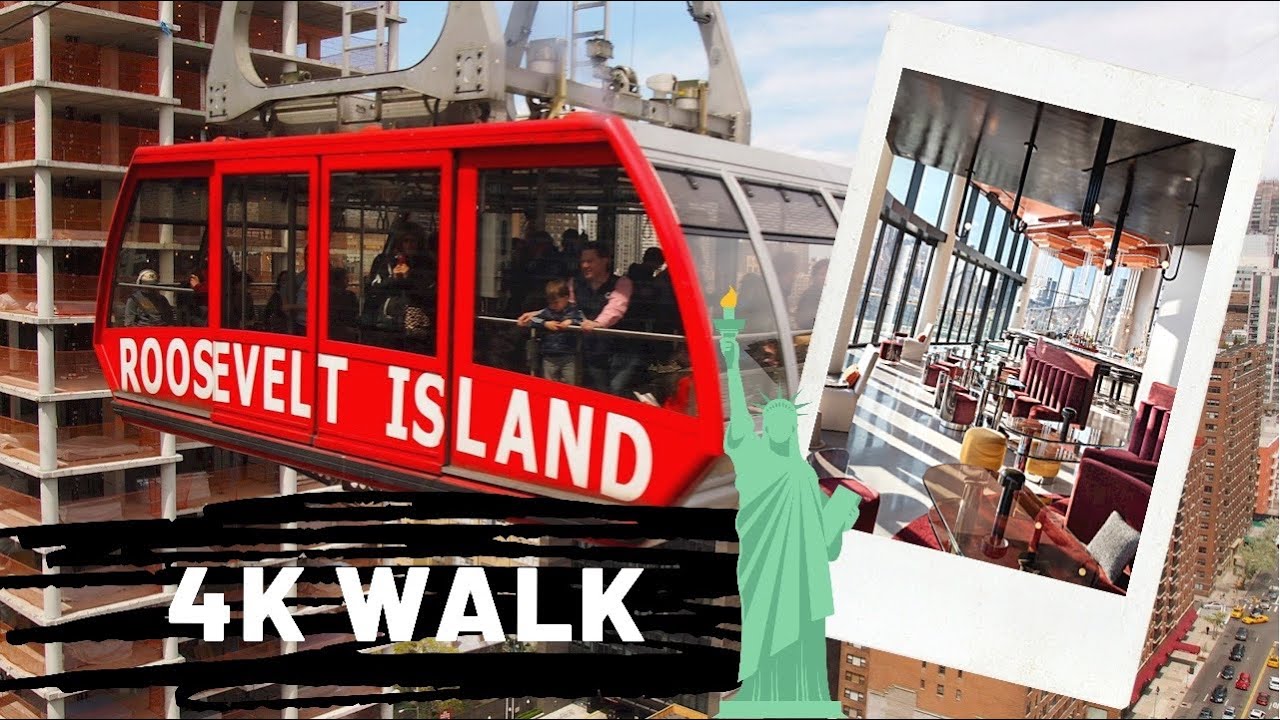Roosevelt Island Tramway | The Graduate Hotel | New York City Vlog 🌃🗽[4K]