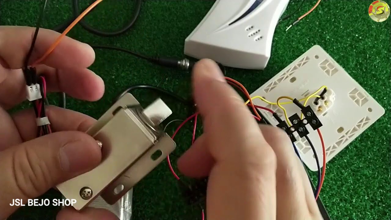 RFID & Password Door Lock Access Control System Set WIRING JSL BEJO SHOP LENGKAP
