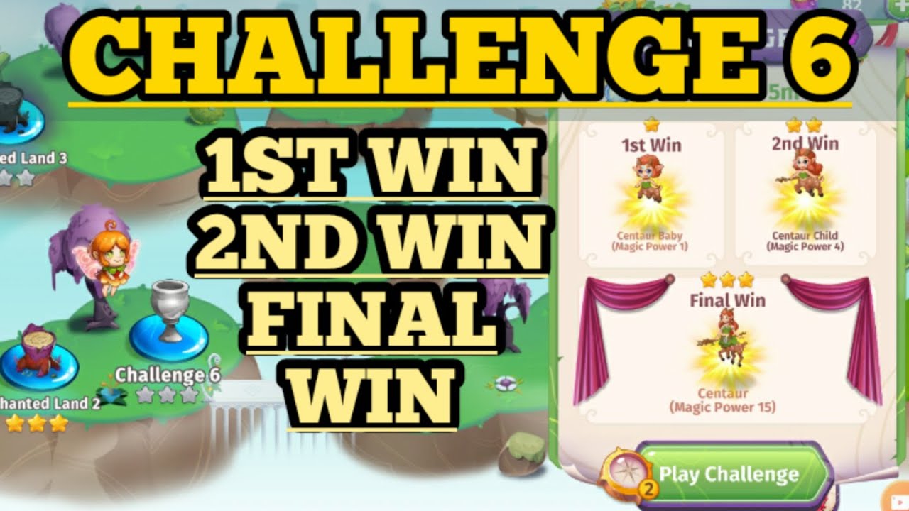 Merga Magic Challenge 6 1ST,2ND, AND FINAL WIN | CHALLENGE 6
