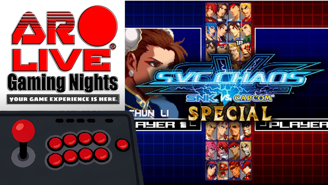 🕹️AR Live Gaming Nights | SNK vs Capcom CHAOS  | MUGEN FAN GAME | No Commentary