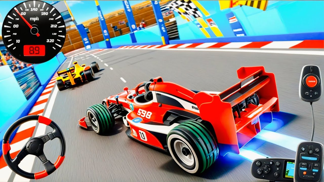 Formula Car Stunt Simulator 3D - Amazing Stunts Compilation - Android GamePlay