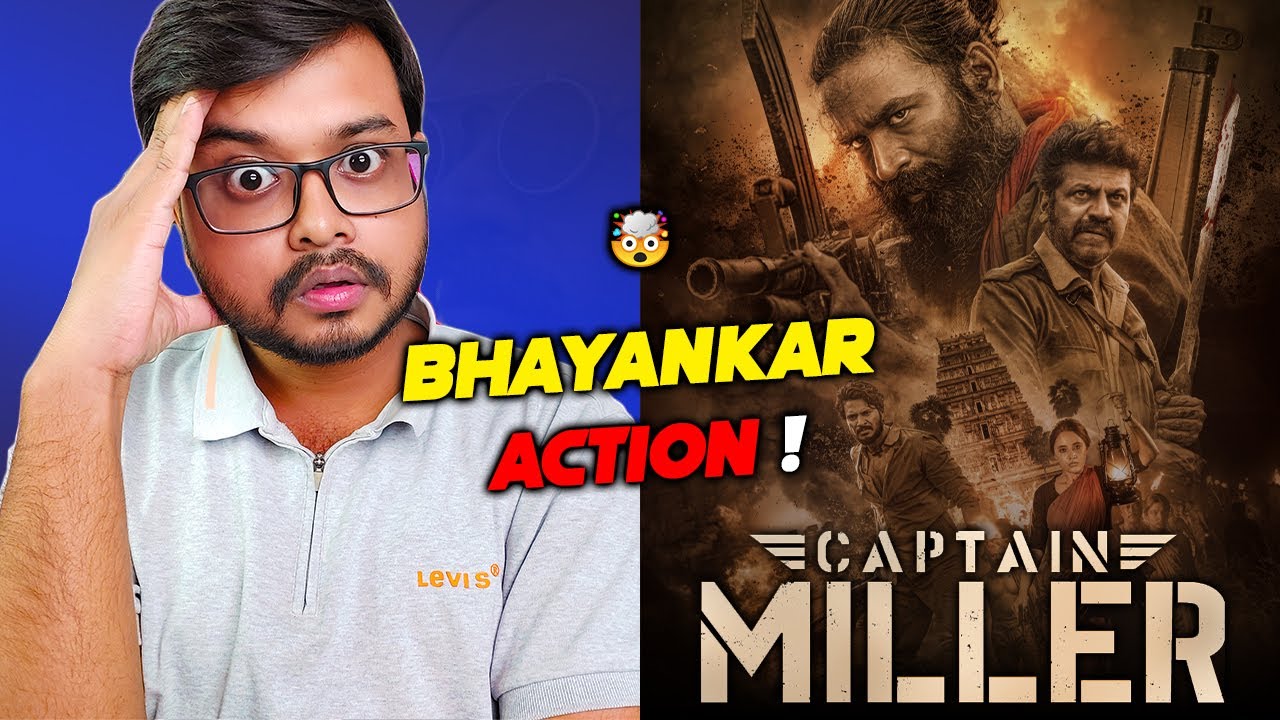 Captain Miller (Hindi Dubbed) Movie Review | Dhanush | Arun Matheswaran