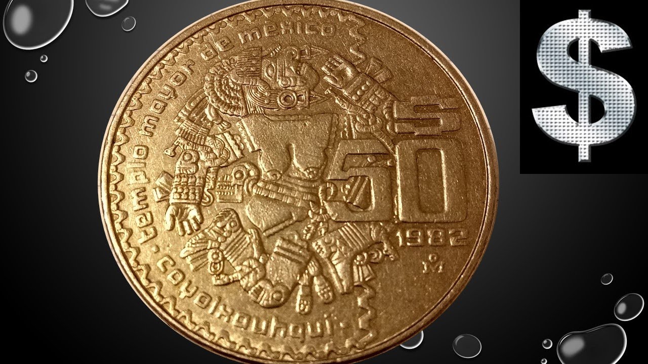 ((( Este es el PRECIO de Monedas de 50 Pesos COYOLXAUHQUI )))  1982-1984