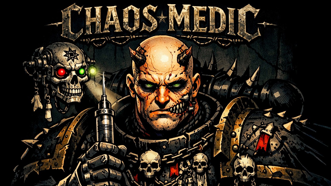 Daily Life As A Chaos Apothecary In A Warband Field Hospital in Warhammer 40K