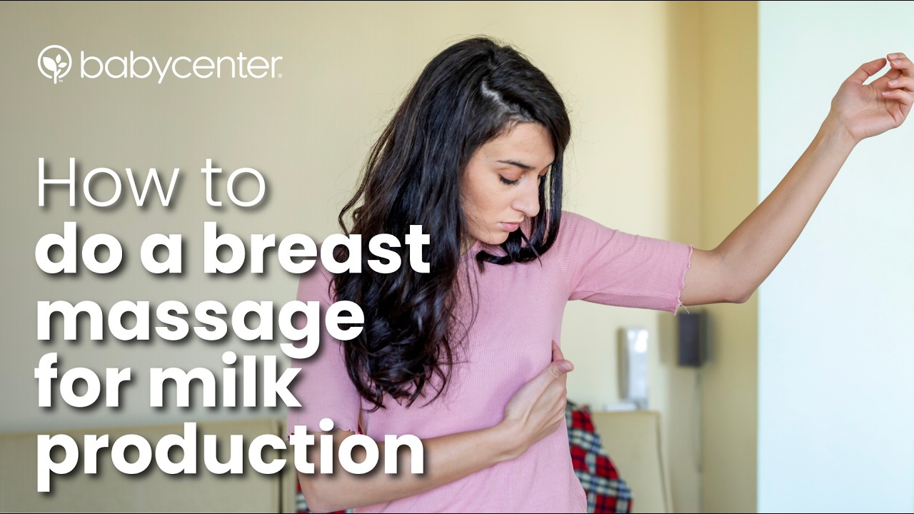 How to do breast massage for milk production