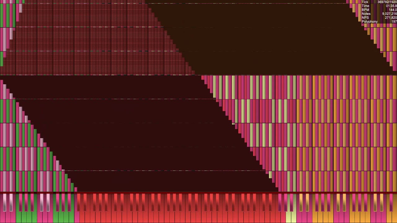 [BLACK MIDI] U.N. Owen Was Her? 42.84 million (MLP Note Colored)