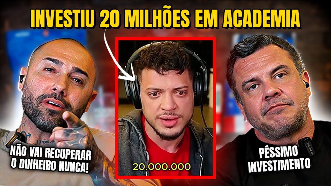 CEROL INVESTIU 20 MILHÕES EM UMA SMART FIT - PERDEU DINHEIRO? | Scarpelly & Lasaro do Carmo