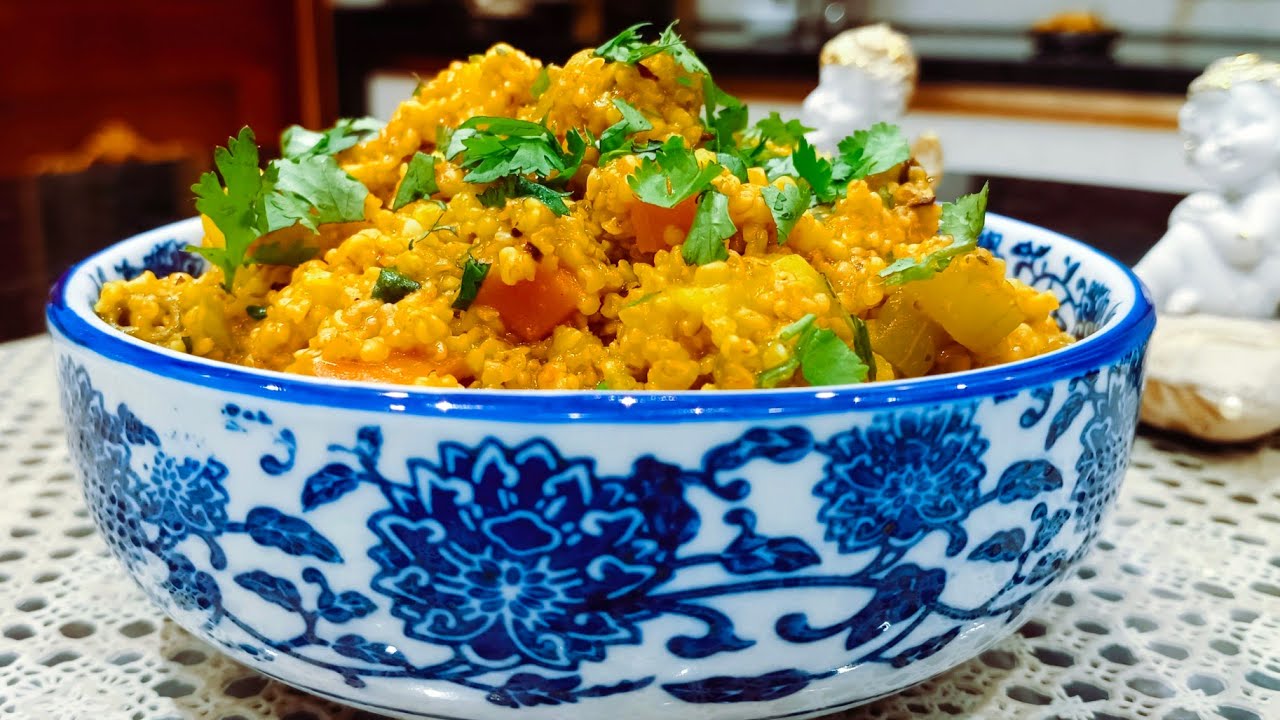 Healthy Mix Veg Daliya |Healthy BreakfastRecipe |Vegetarian Naashta |krishnachef 