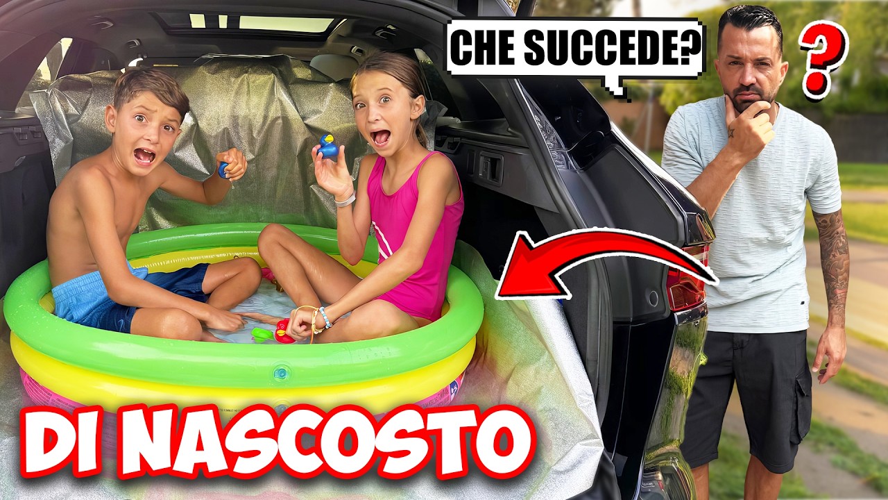 ADDIO:PAPAANTONIO VA VIA DI CASA PER UNO SCHERZO FINITO MALE METTIAMO UNA PISCINA NELLA SUA MACCHINA