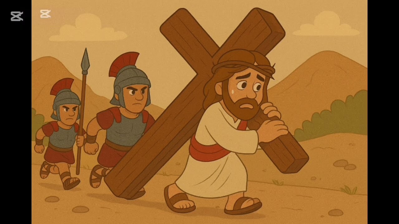 Muerte y resurrección de Jesús #cuentosinfantiles #cuentosparaniños #historiasbiblicas 