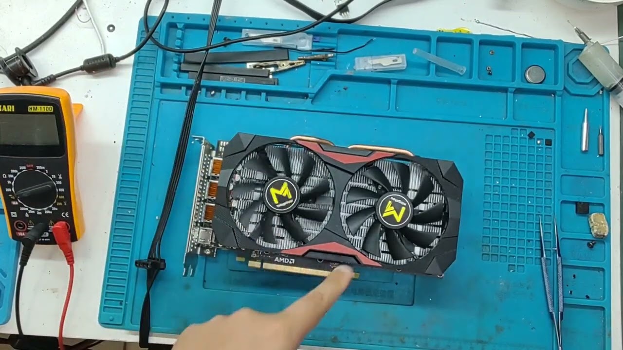DESCUBRA O MOTIVO DAS RX 580 DO ALIEXPRESS APRESENTAR PROBLEMA TÃO PRECOCEMENTE!!