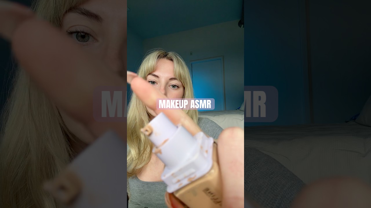 No talking makeup application! #asmr