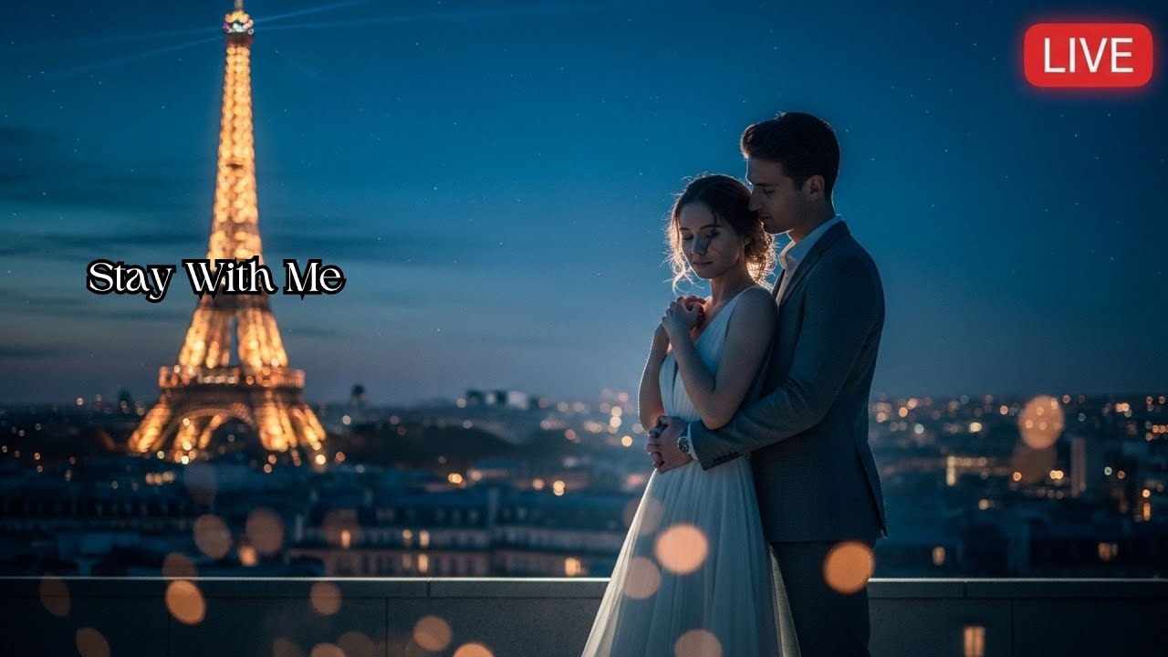 🔴 LIVE | Amour et Harmonie 🌹 Paris Romance Chill Music 🌙